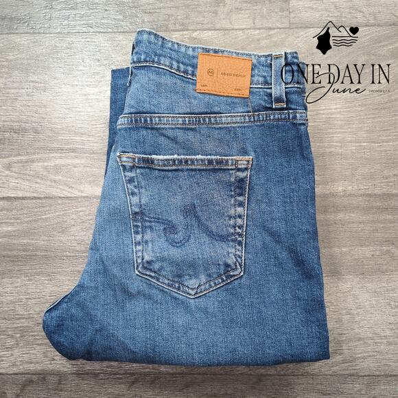 AG Adriano Goldschmied Ex Boyfriend Slounchy Slim Jeans Size 8 (29) - Picture 7 of 8